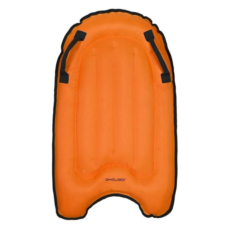 Out-of-door swimming in inflatable surfboards