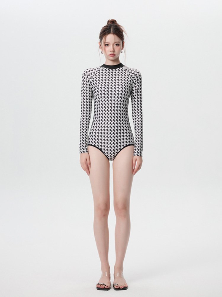 Diving suit, long-sleeve surfing suit