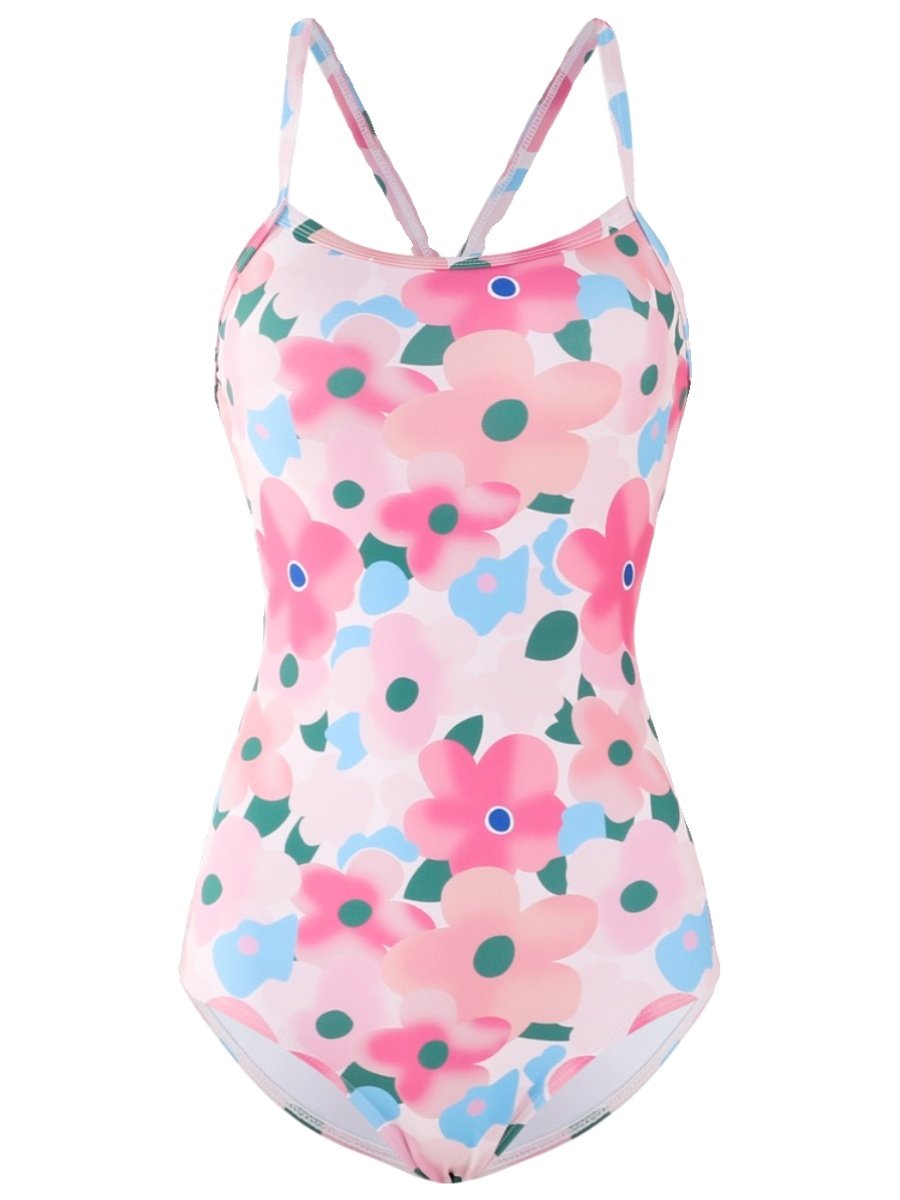 The girls in the race suit are so pure and sexy that they train in beach surf swimming suits
