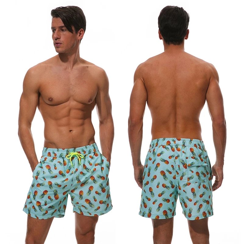 Summer Mens Swimwear Beach Board Shorts Briefs For Man Swim