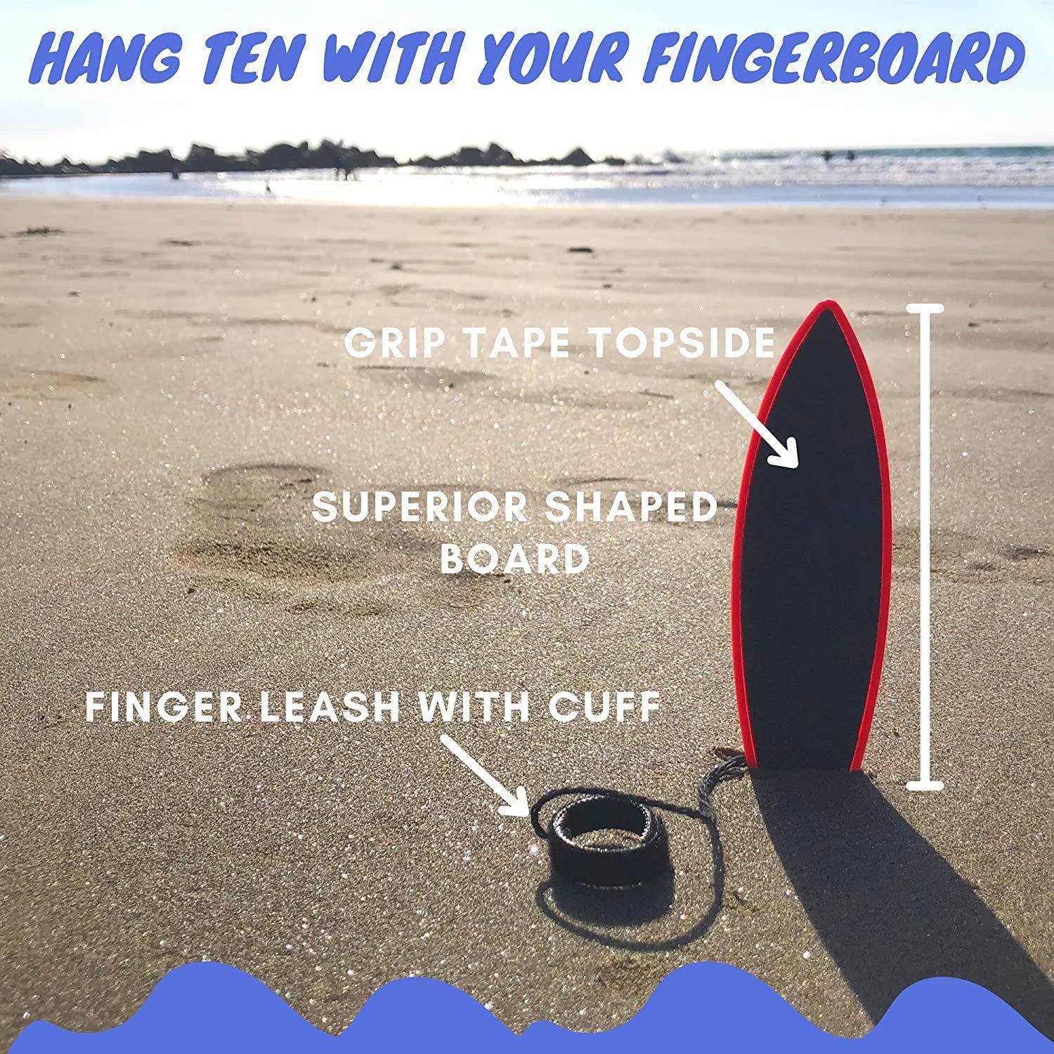 Starboard-finger surfboard airboard, mini-creative toy-toy adult depressur board flight