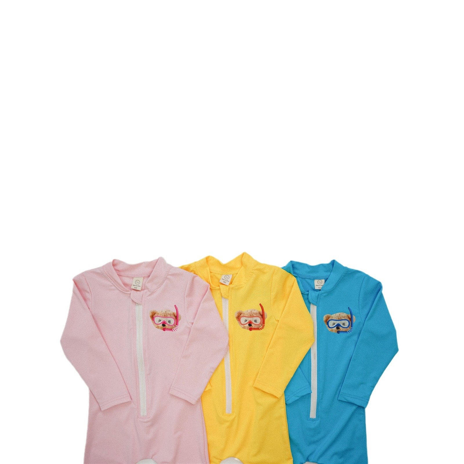 Korean-style baby swimsuit with sunscreen baby swimsuits and jellyfish-suits