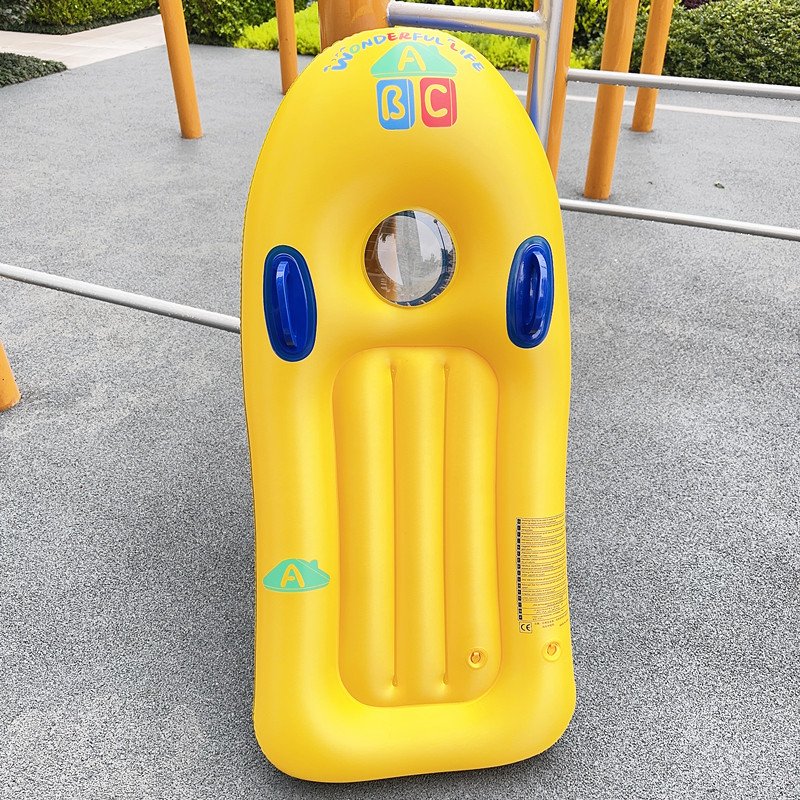 The children's swimming circle is thickened by the inflatable surfboard floats, and the waterboard swimming pool is equipped with teaching equipment for men and women