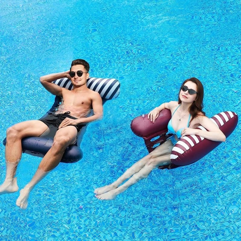 The water floater bed adult sea surfer pool inflates large floating toys on a cycling gasket