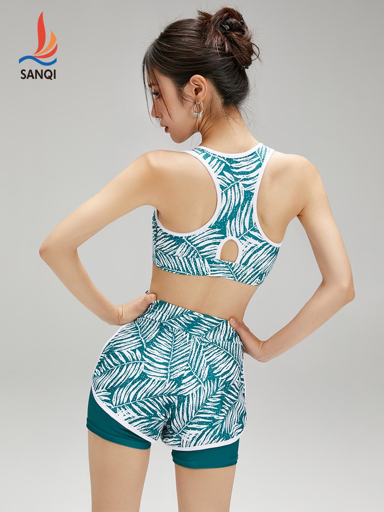 Three spa bathing suits for a new 2024 summer long-sleeved swimsuit