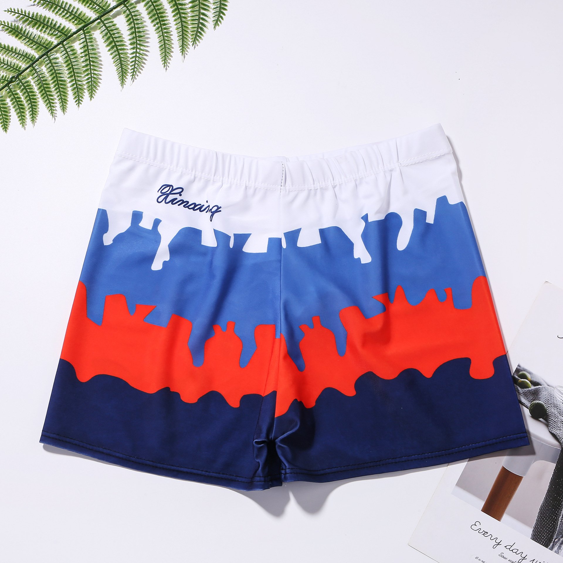 Men's bathing pants, young swimmers, junior high school students, beach pants, children's pants