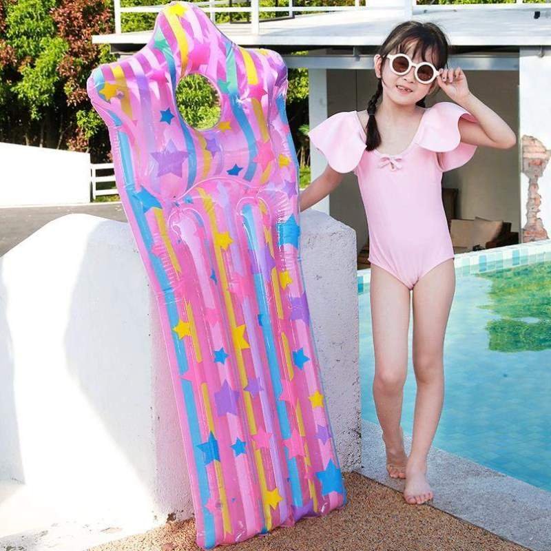The flop-show pool is transparent about inflating a star's toy on a surfboard