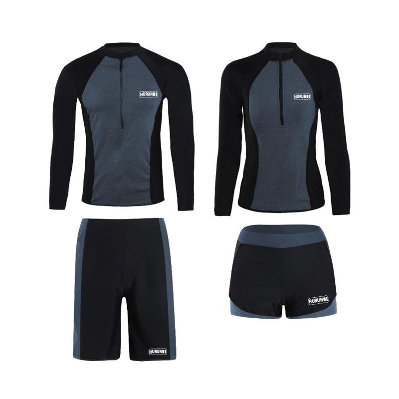 Diving-suit lover man, sunproof, dry surfing suit, long sleeves, jellyfish suit