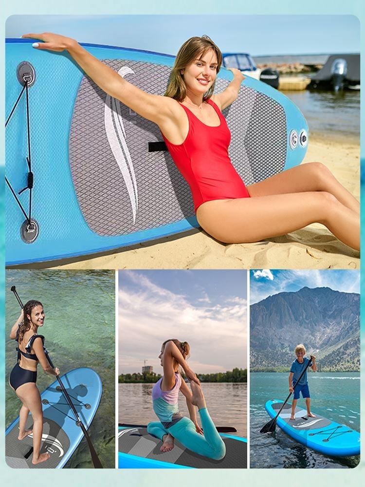 pumpboard sup slurry boat standing inflatable double-slipboard water skateboard racer sea surfer adult