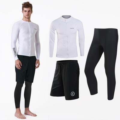 Three pairs of long-sleeve jellyfish swam suit with sunscreen swimming suits