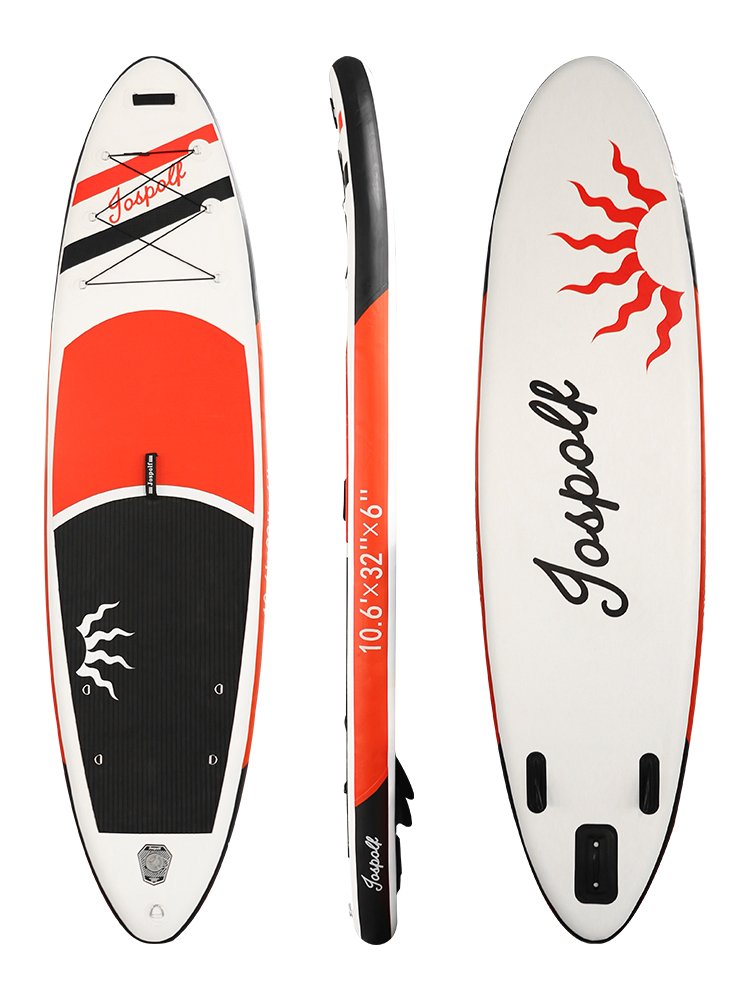 PUMPBOARD, STAND-UP INFLATABLE SUPBOARD DOUBLE-SCORTED SURFBOARD, WATER-SPEED YOGA FLOUNDER