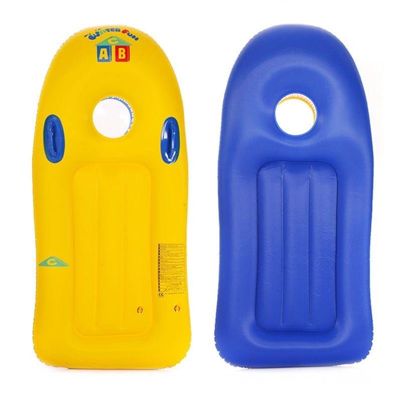 2024 children's surfboard swimming ring floating in a pool by sea to save life on a waterboard skateboard