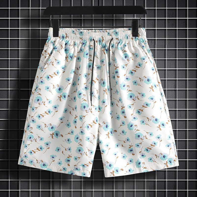 M-5XL BIG BEACH TRAVEL SHORT SLEEVES OF COUPLES DRESSED FOR EASY DRYING OF THAI SAND BEACH PANTS