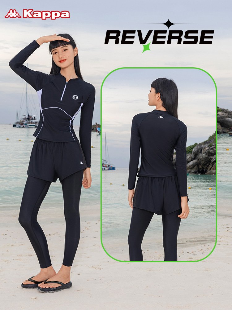 Ms. Kappa Swimsuit, long-sleeved, long-sleeved, self-serving submersible wetsuits
