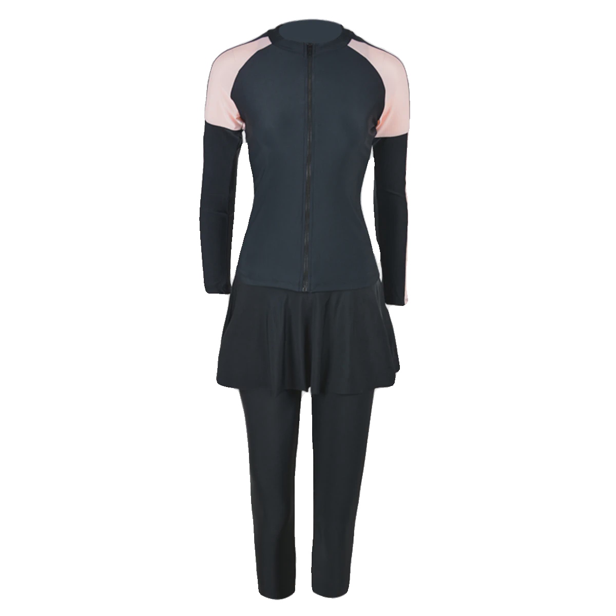 A large long-sleeved, long-sleeved bathing suit for the female part of the jellyfish suit