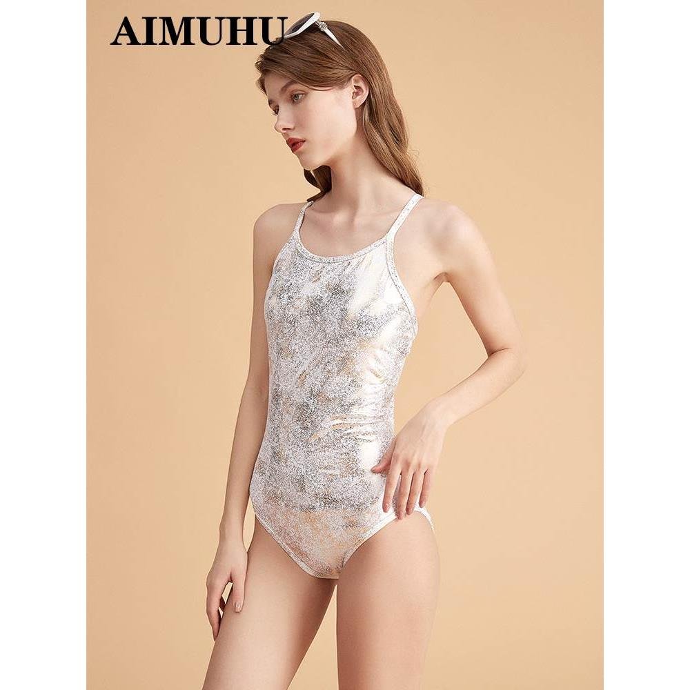 AIMUHUU FASHION HOT-STEALING SWIMMING WOMEN'S PROFESSIONAL TRAINING IN SCRAWNY BACK SWIMSUIT CONSERVATIVE MOVEMENT