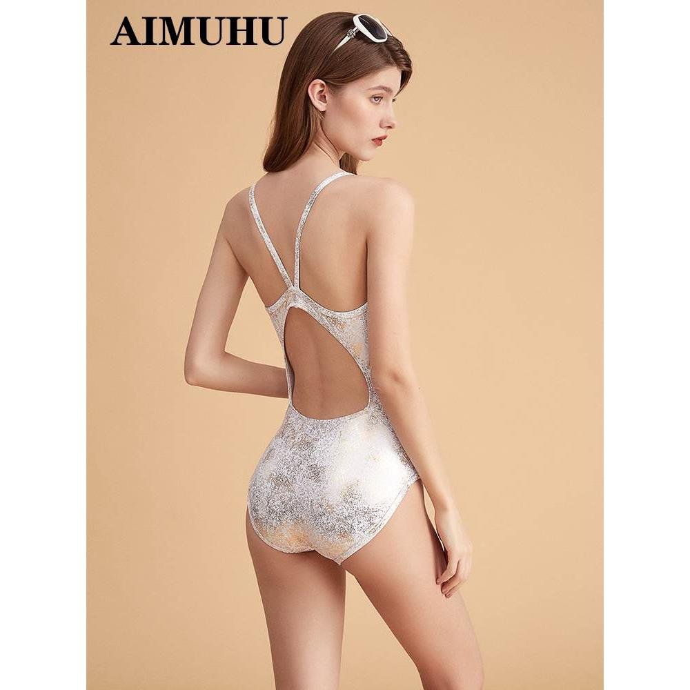 AIMUHUU FASHION HOT-STEALING SWIMMING WOMEN'S PROFESSIONAL TRAINING IN SCRAWNY BACK SWIMSUIT CONSERVATIVE MOVEMENT