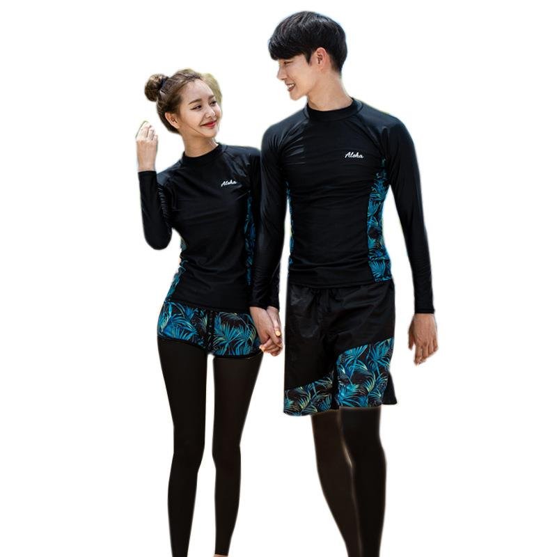 It's for a new 20-year-old couple's diving suit, a bathing suit, long sleeves, surfing jellyfish
