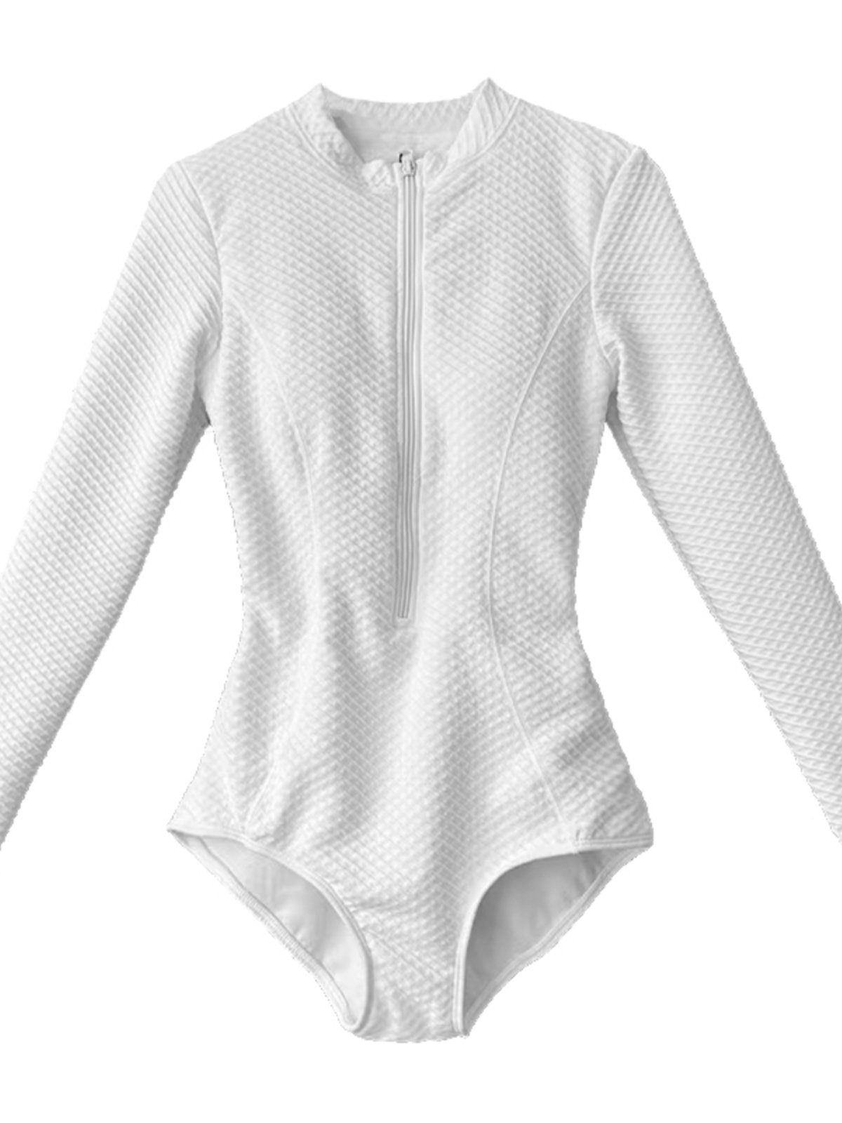 # White long-sleeved #