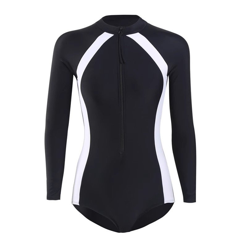 Swimming suit, 2024 new, high-end, long-sleeved, sun-proof, thin-skinned, long-sleeved