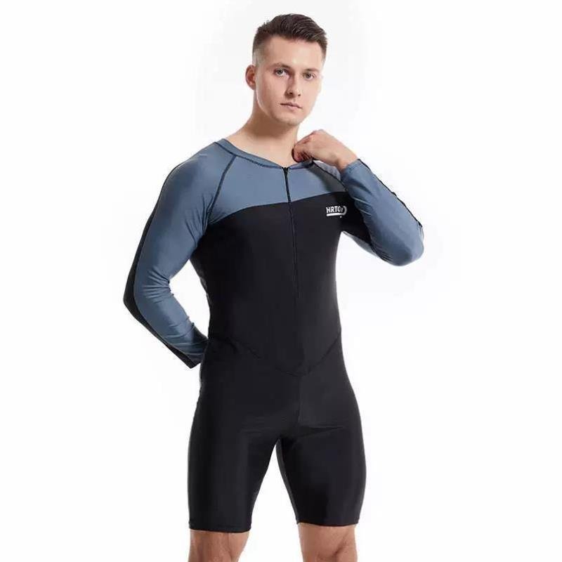 HU SWIMMING SUIT FOR A LARGE-SIZE SWIMSUIT-DRY YOUNG MAN