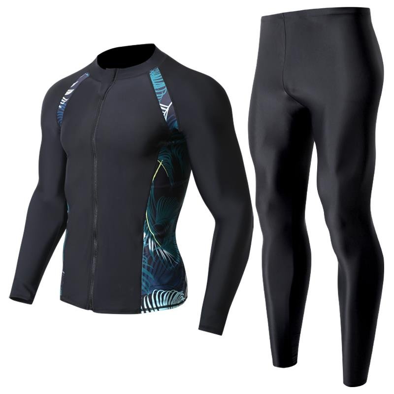 Korean Diving suit, large-size divulging female garter, long-sleeved, long-sleeved, long-sleeved, dry-swaming suit