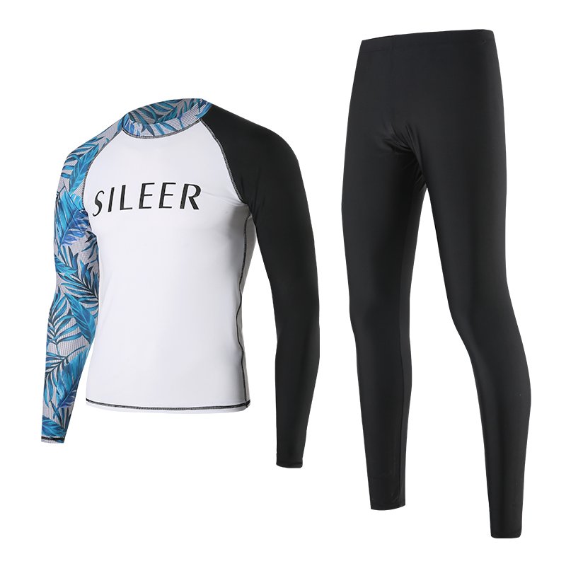 Men's long-sleeve divination suit, sunproof, dry-swam and air-meat surfing suit suit