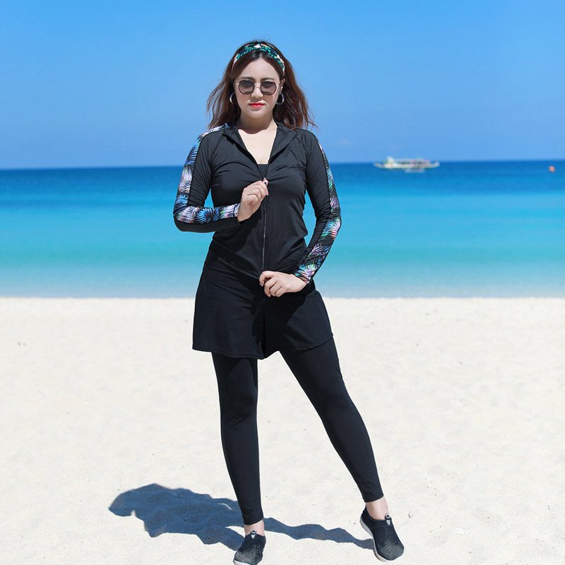 micro-fat and big fat. 200 pounds of scuba suit. long-sleeved surfing suit