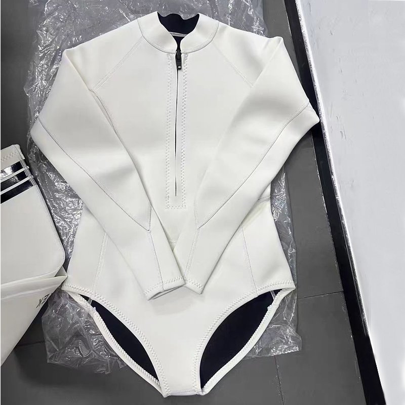 korea 2mm macalon submersible women's body sunshine surf swimming