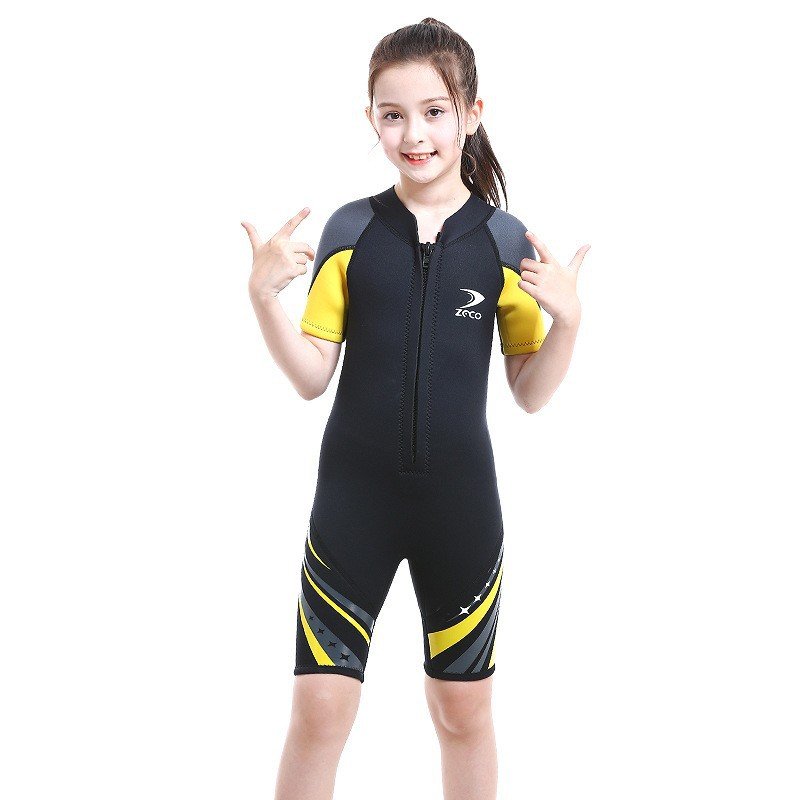 CHILDREN'S DIVING SUIT 2.5MM WITH A WARM WARM WINTER BATHING SUIT AND A SWAM-SWAMING SUIT