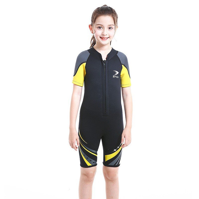CHILDREN'S DIVING SUIT 2.5MM WITH A WARM WARM WINTER BATHING SUIT AND A SWAM-SWAMING SUIT