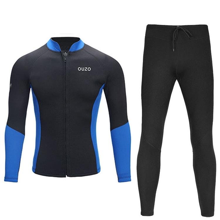1.5 mm submersible divination suit for a man with a sun-preserving wet suit for a surfing motorboat jellyfish couple swimsuit