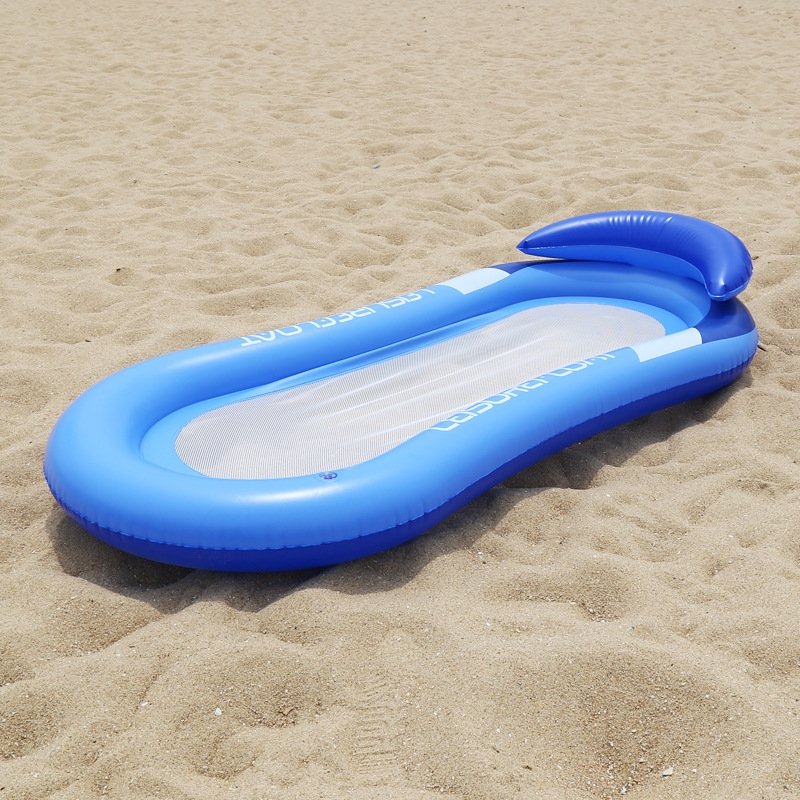 Water floating adult sea surfboard pool inflating floater bed, large floating toy on a cycling gasket