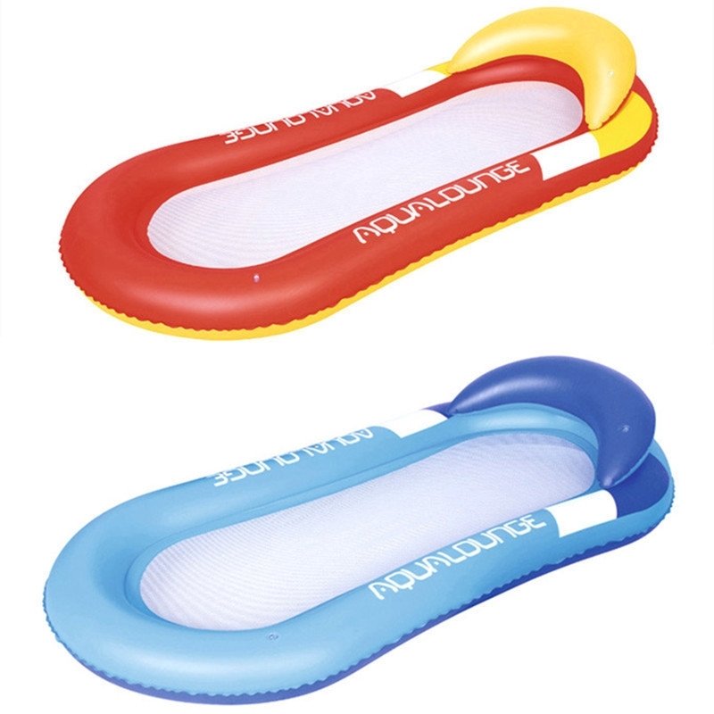 Water floating adult sea surfboard pool inflating floater bed, large floating toy on a cycling gasket