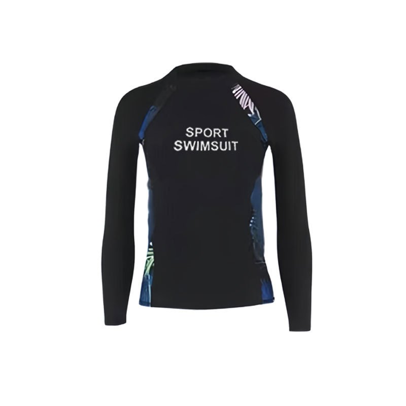 Men's long-sleeve divulges, women's scrawny chest mats, women's surfing chubby couple's new swimsuit