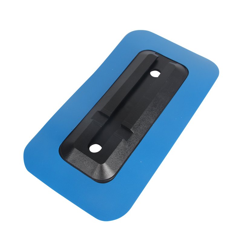 A NINE-INCH PVC-INSERTED FIN RUDDER RUDDER FOR A CANOE FOR SUMP-BOARD SURFBOARD