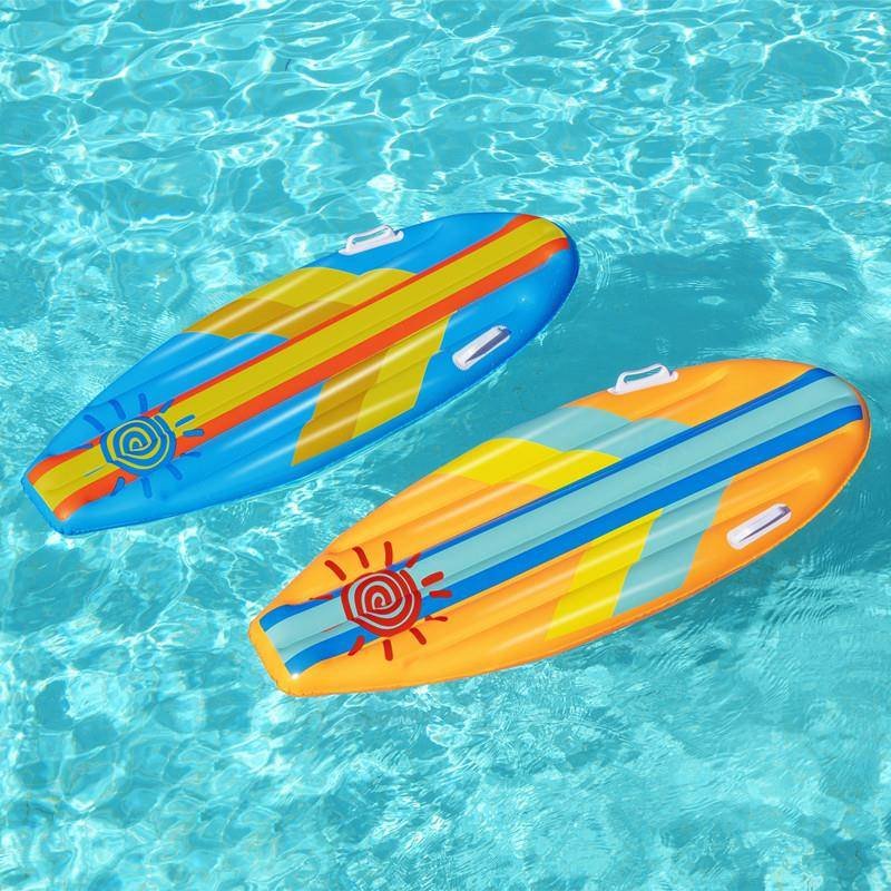 2024 new children play the surfboard swimming ring