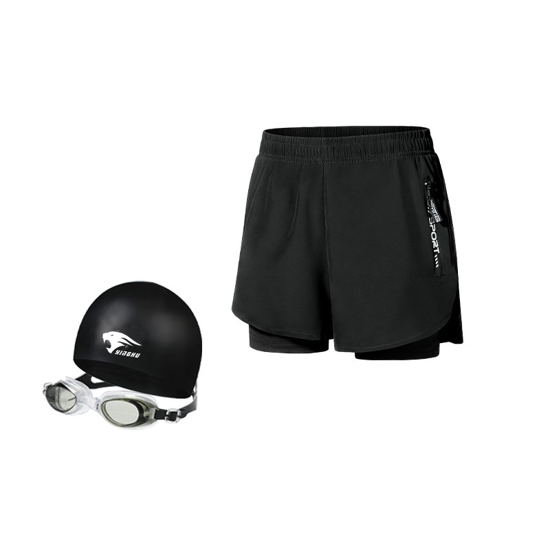 Three pairs of bubble-proof beach-pants for a man who swims five-speed
