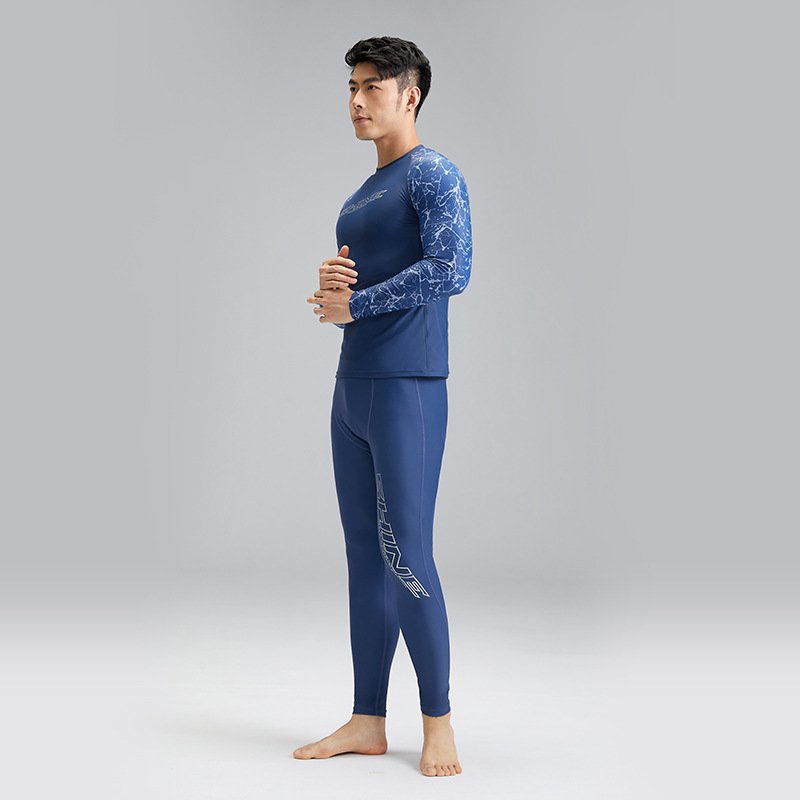 KOREAN VERSION OF THE UPF+ DRY-DRY SWIMSUIT, LONG-SLEEVE SURFING SUIT, CHLOR-BREATHING MALE SWIMSUIT
