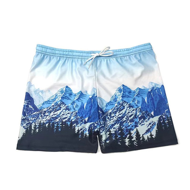 A new man's shorts to protect himself from the embarrassment of gas and spa