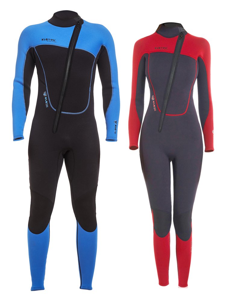 wearing a zipper in front of a surf bathing suit