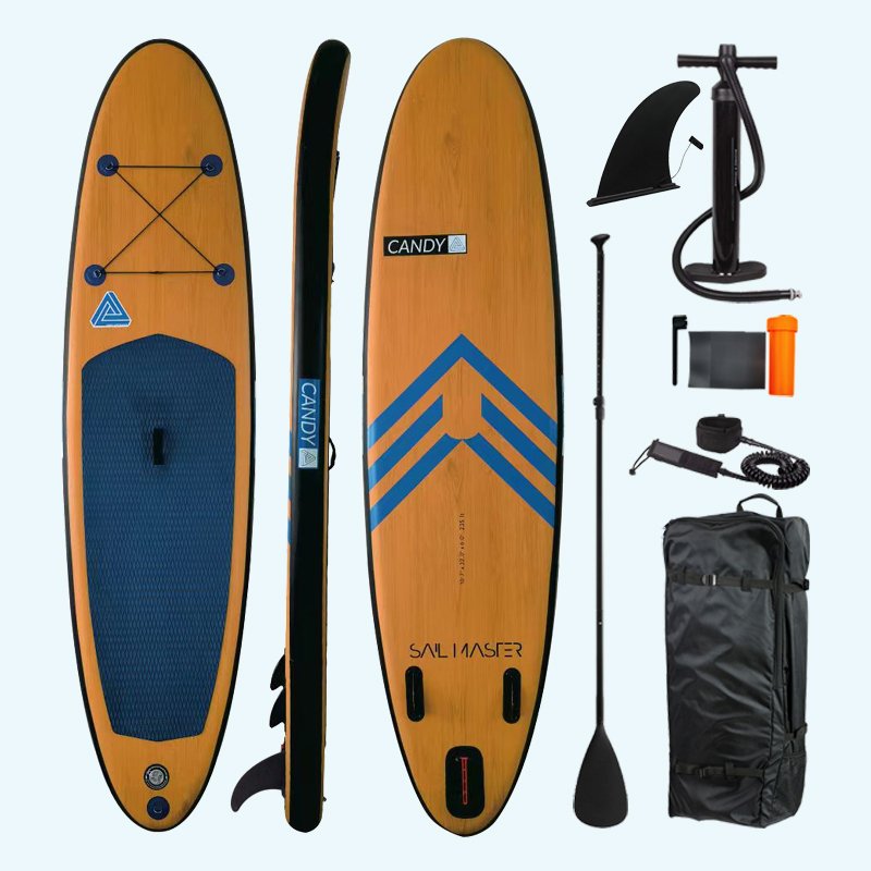 The factory straight off to the outdoor sports beginners standing up the oarsboards of the inflatable surfboard foreign trade specialty