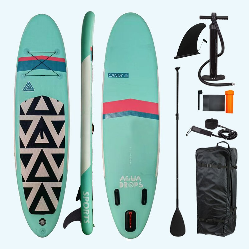 The factory straight off to the outdoor sports beginners standing up the oarsboards of the inflatable surfboard foreign trade specialty