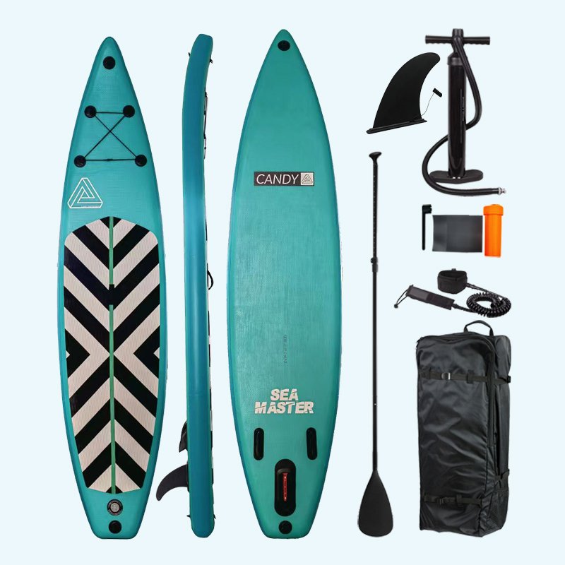 The factory straight off to the outdoor sports beginners standing up the oarsboards of the inflatable surfboard foreign trade specialty