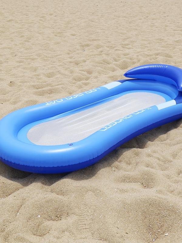 Water floating adult sea surfboard pool inflating floater bed, large floating toy on a cycling gasket