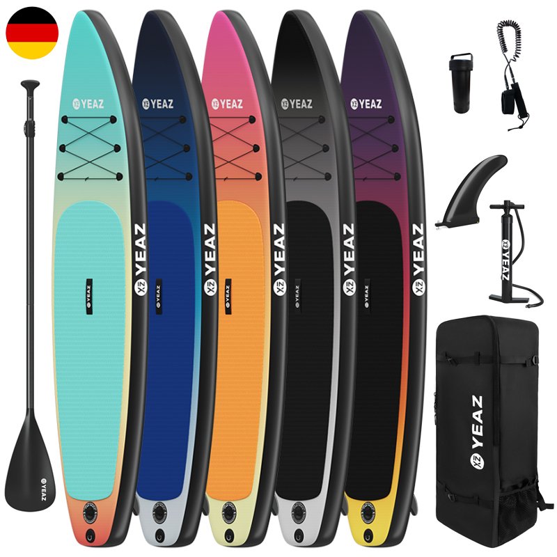 Germany YEAZ Paddlesup Inflated v of surfboard professional double-layered waterboard reinforcement seaboard slurry