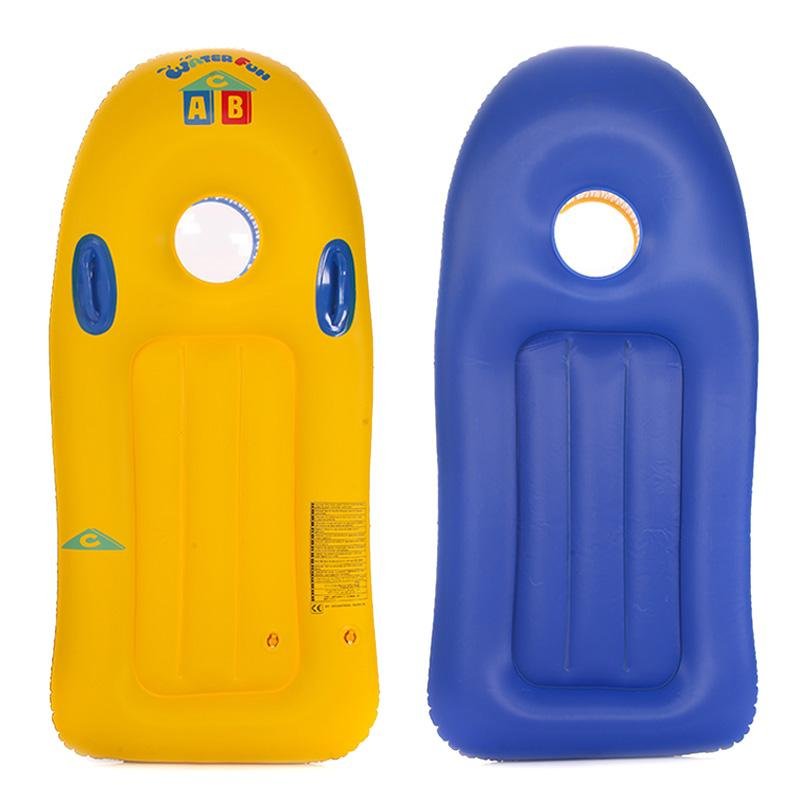 Water-inflated swimming children's flop-baby play-baby surfboards thicken up on board float toys