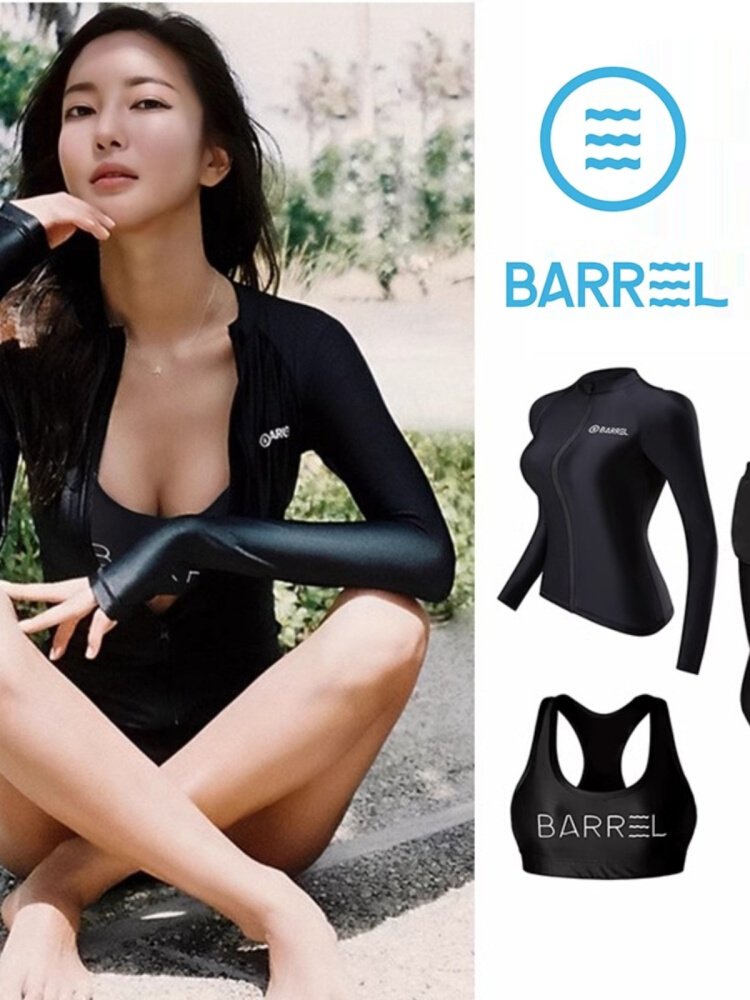 Korean surfer-pants swimmers with sunscreen-proof diving suits, long-sleeved jellyfish-skinned surfing suits