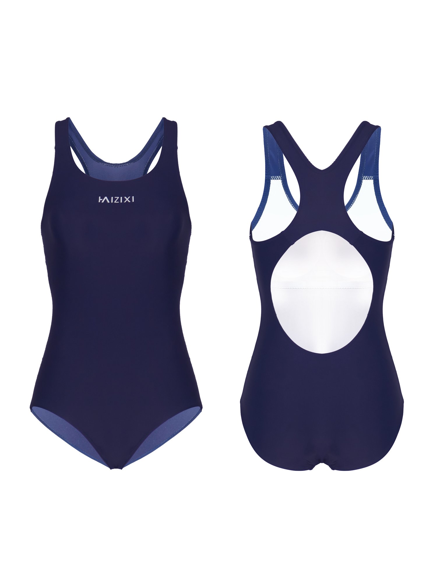 I've got a new scrawny bathing suit with blue