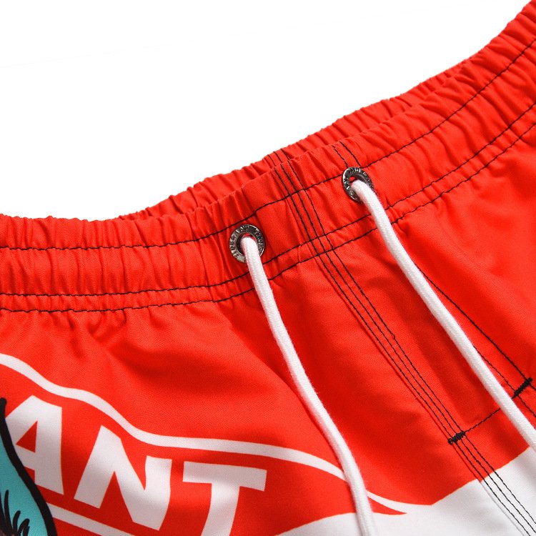 Summer beach-pants, five-point-down swimming-pants, tomcats, short shorts, twirl